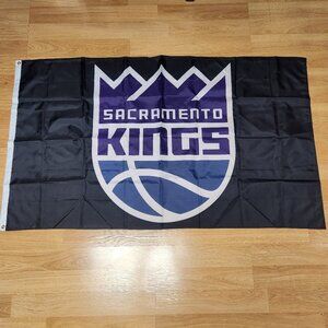 Sacramento King 35" x 61.5" pole flag NBA
